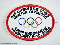 Click to enlarge 2002 1st Uxbridgce Cubs Winter Olympics